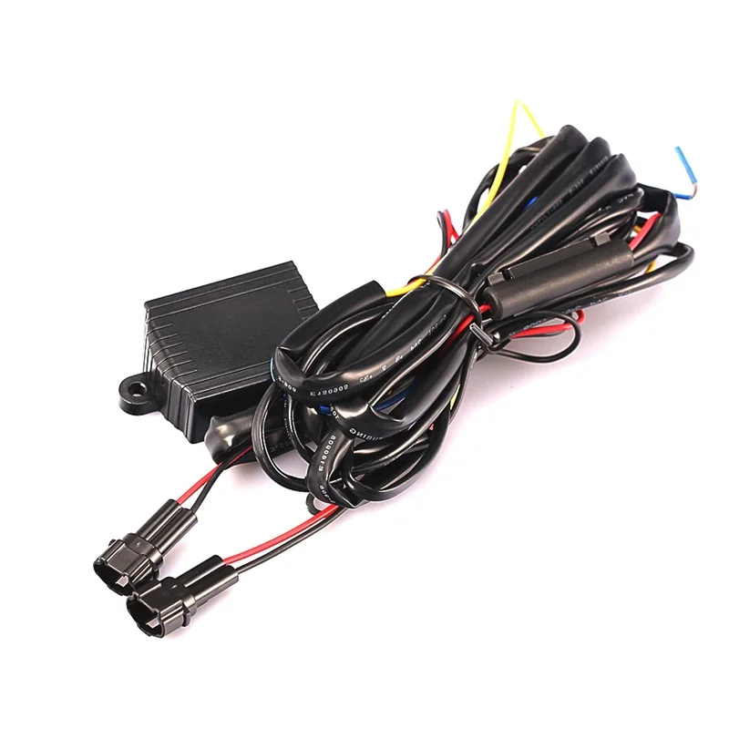 Горячая Распродажа 12V DRL Светодиодный дневной светильник реле автоматического