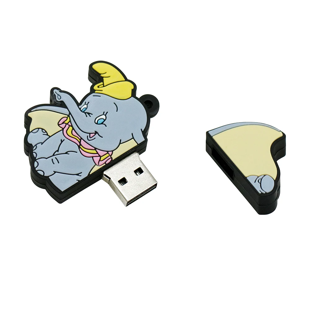 Флеш-накопитель флеш-диск USB 2,0 Серый слон Флешка 64 Гб USB флеш-накопитель карта памяти диск 8 ГБ 16 ГБ 32 ГБ Внешняя память