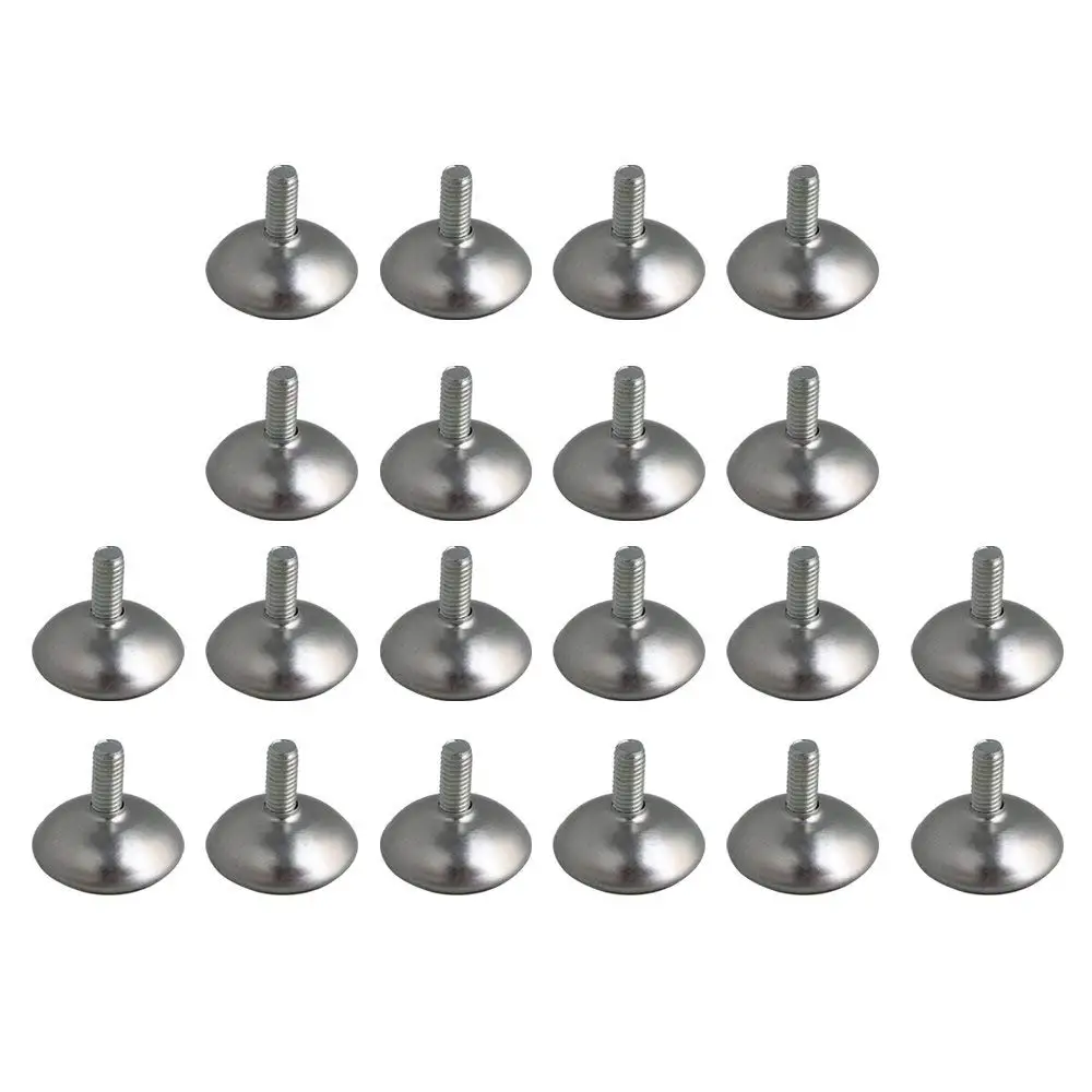 20 шт. регулируемые ножки для мебели 6 8 мм|Заглушки на мебель| |