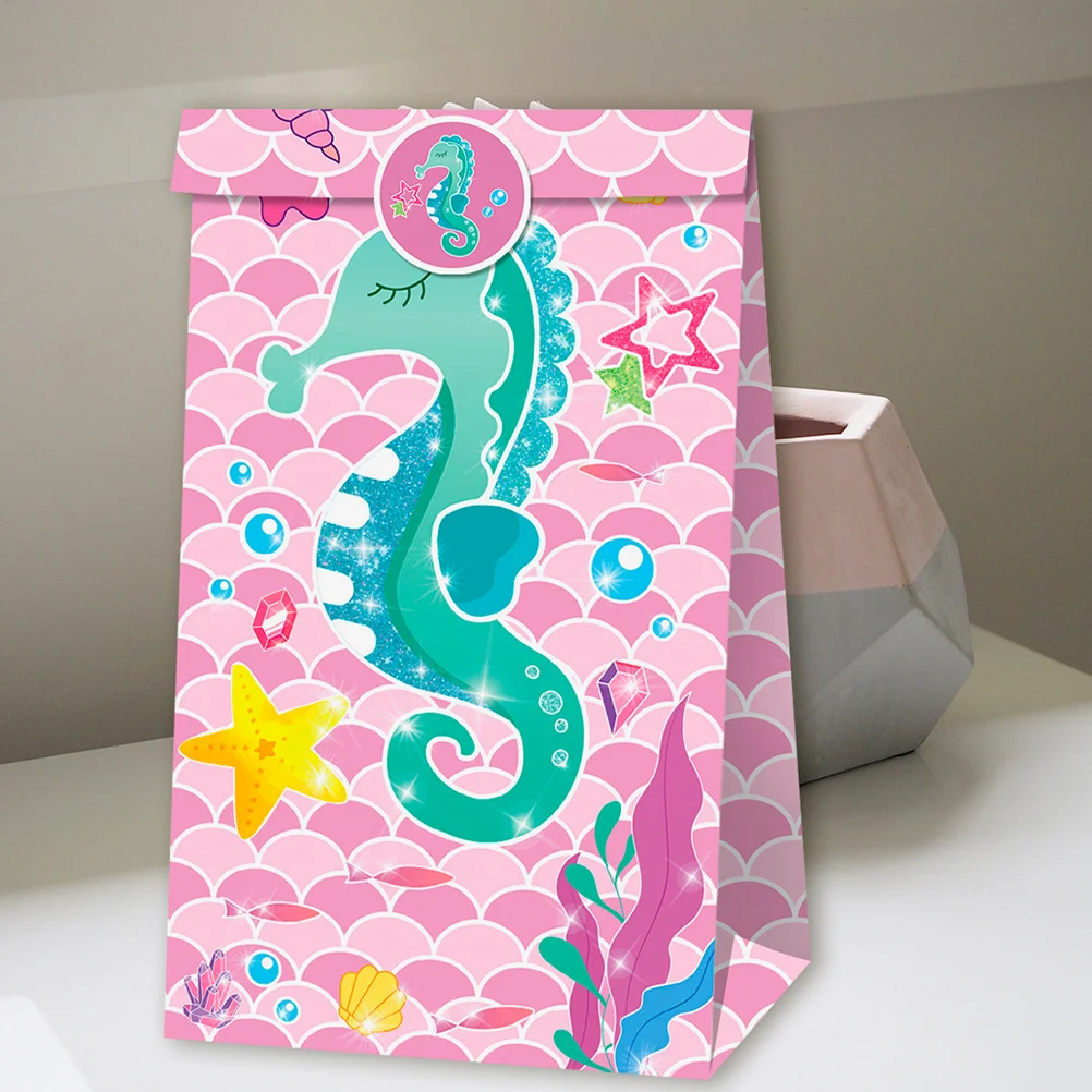 1 Набор бумажных мешков для подарков новые мешочки конфет тематические вечеринки