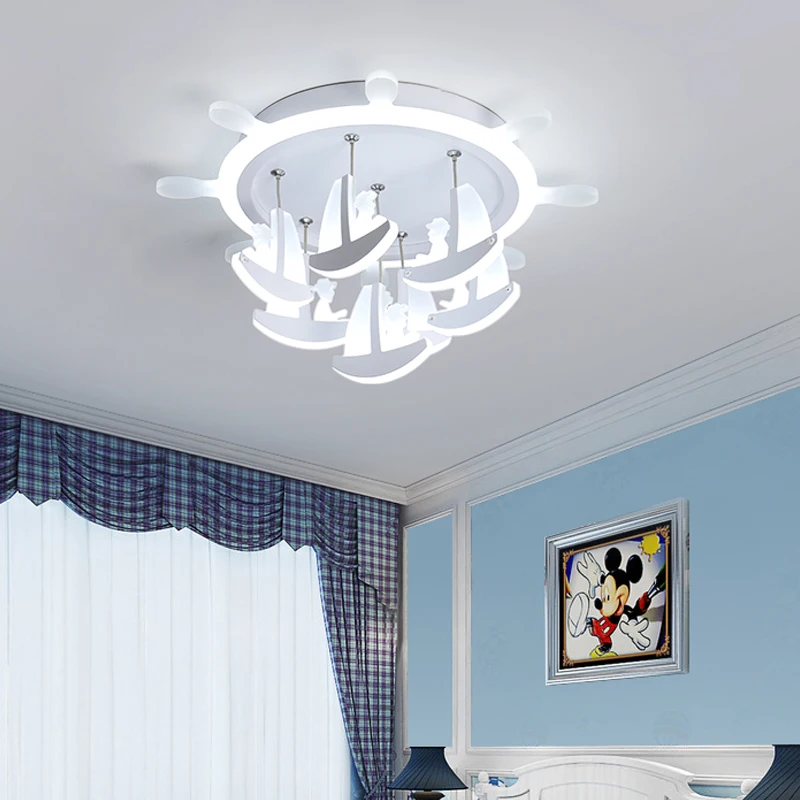 Светодиодные потолочные светильники Пиратская мечта современные лампы для