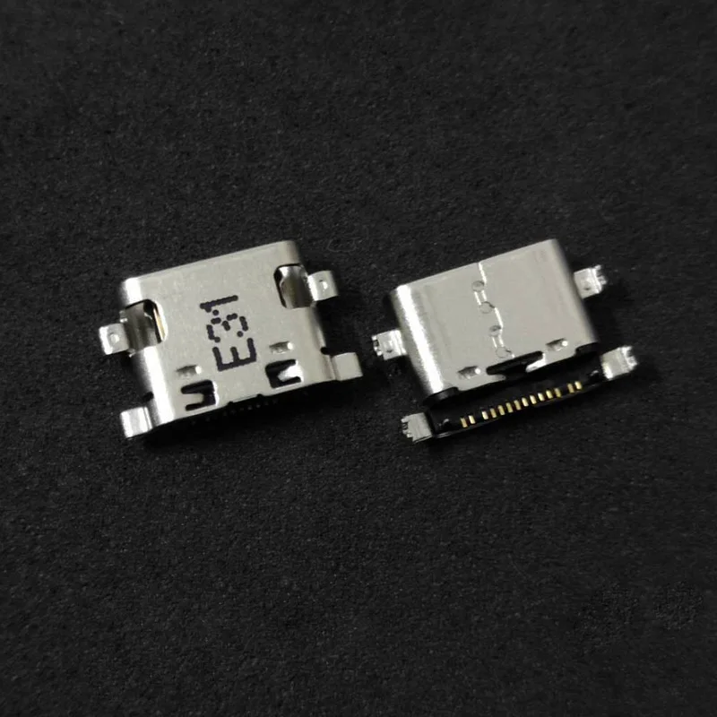 50 шт./лот, разъем mini jack для зарядки, порт для ремонта, Тип C, разъем micro usb, док-станция для ZTE C2016 W2016 ZMAX Pro Z981