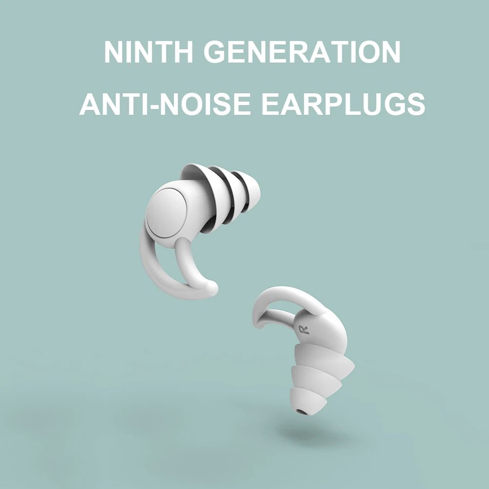 1 пара силиконовые затычки для ушей |