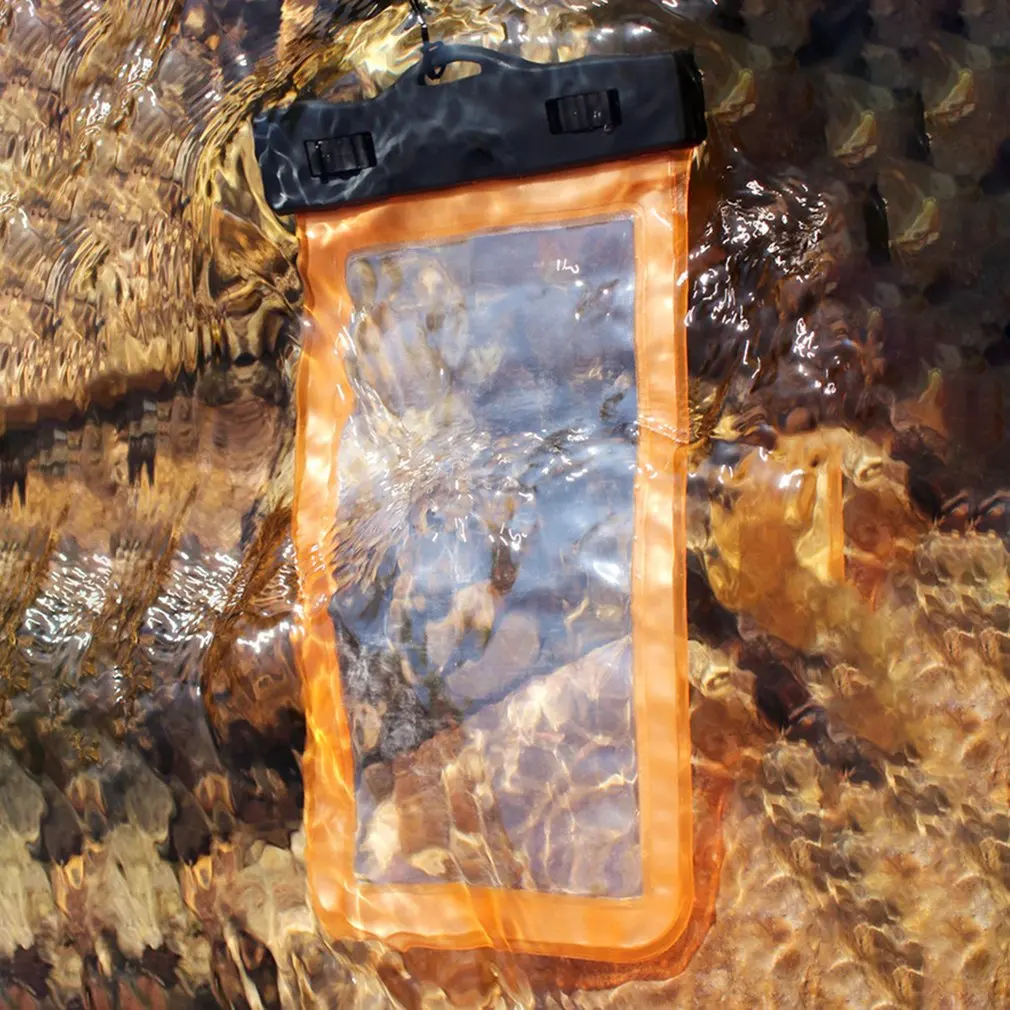 

Сумки для плавания водонепроницаемый мешок для мобильного чехол для телефона из ПВХ сумка для хранения для всех моделей рюкзаков до 6,5 дюйм...