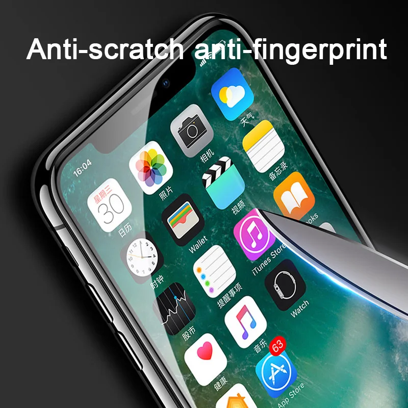 Закаленное стекло для iphone 11 Pro Max 11 Pro полное покрытие Защита экрана для iphone XS XR XS MAX 8 7 6 Plus защитное стекло