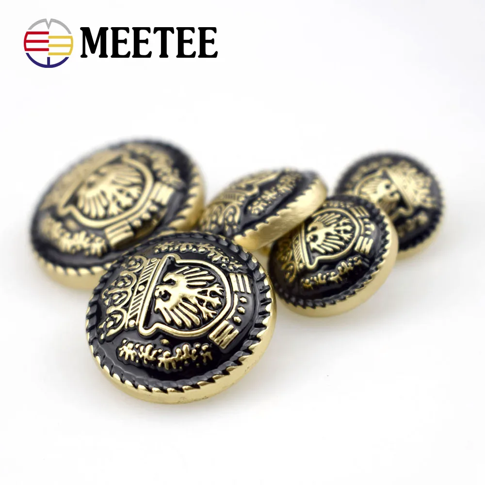 20 штук брендовые рубашки с металлическими пуговицами золотистый и черный