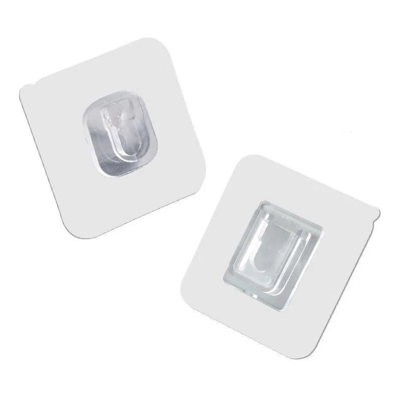 

1PCS perforation-free seamless hook with oil-resistant and waterproof self-adhesive hook wall-mounted storage rack seamless hook