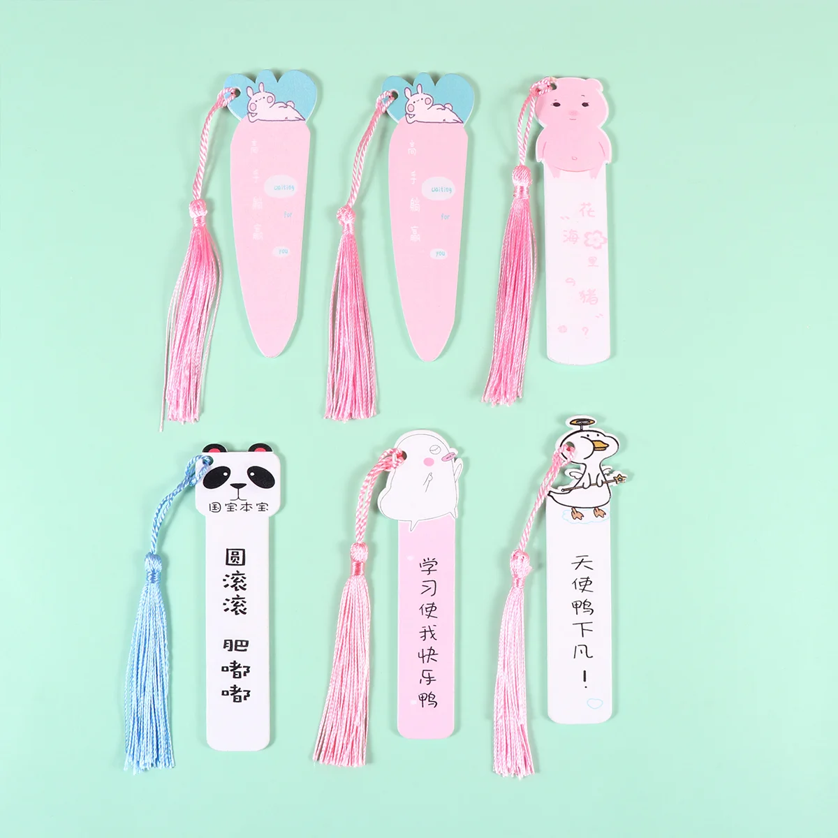 

6 шт./комплект, деревянные подвески в виде животных