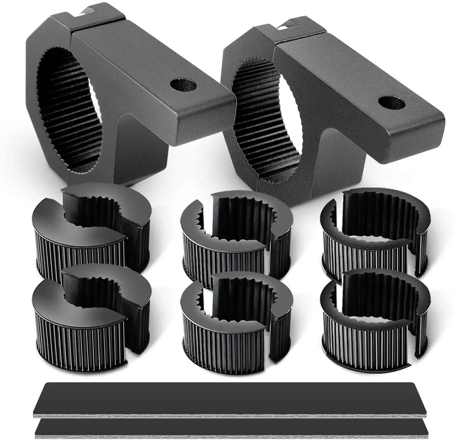 

Light Bar Mounting Bracket Clamp Kits [1"/1.5"/1.75"/2"] [Horizontal Bar] Tube Roll Cage Clamps fit Off-Road ATV UTV Motorcycle