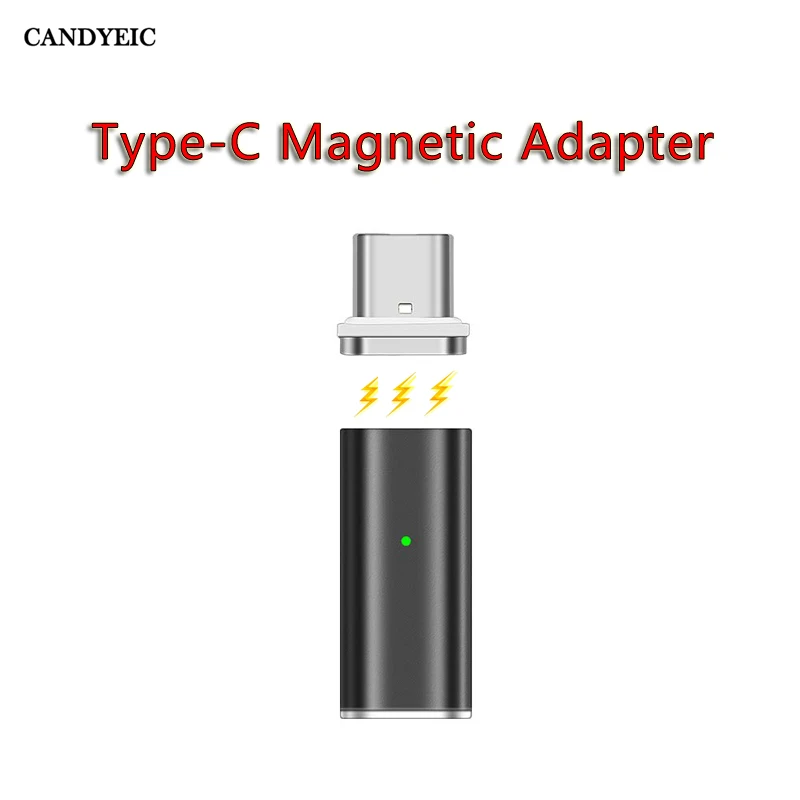 CANDYEIC TYPE-C to Magnetic Adapter For Samsung Huawei Mate HONOR Charger USB C Xiaomi Redmi OPPO LG | Мобильные телефоны и