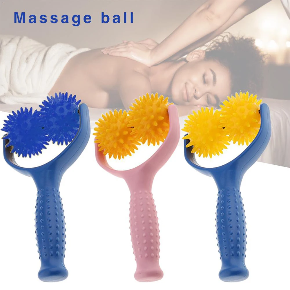 

Portable Massage Roller Shoulder Leg Foot Hand Muscle Relaxation Massage Ball Slimmer Cellulite Remover Stress Relief