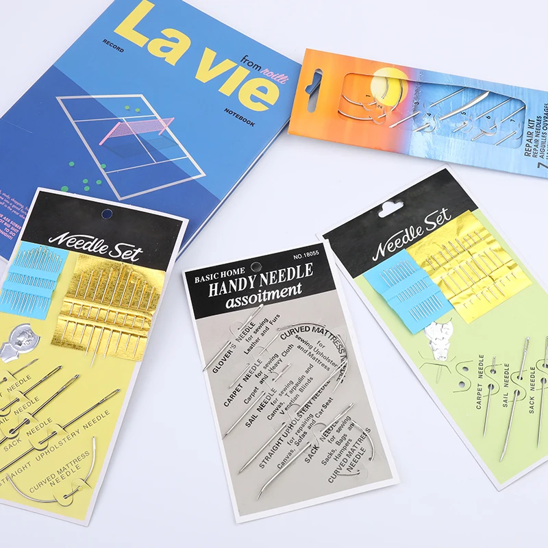 LMDZ нержавеющая сталь в форме Стежка Кожа ремесло треугольные иглы для DIY кожа мех