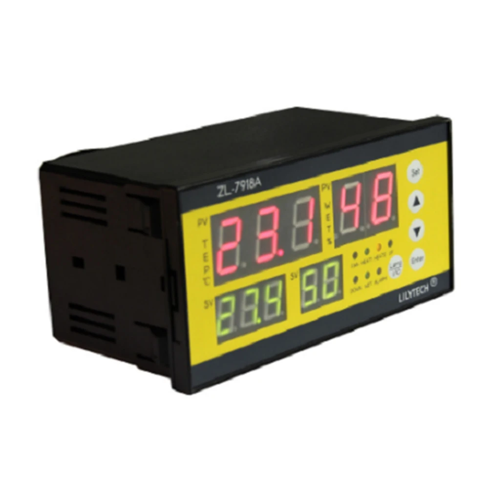 

Temperature Humidity Sensor Eggs Brooder Incubator Controller Automatic Alarm LCD Display Accessories Parts Easy Install Digital