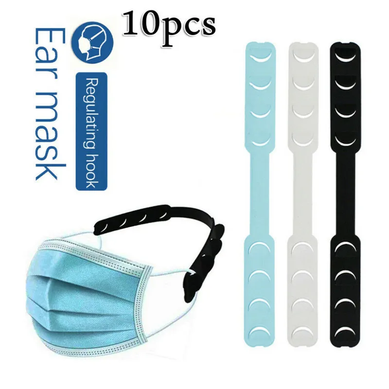 Регулируемые ушные ручки 10 шт. держатель для ремня защита ушей не затягивается