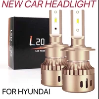 2pcs car light h4 led 9600lm 110w canbus led h7 h11 led lamp for car headlight bulbs h1h8 h9 12v 24v for hyundai ix35 ix25 sona