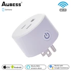 Умная розетка с Wi-Fi, адаптер с американской вилкой, таймер, беспроводное Голосовое управление, работа с Siri Alexa Google Home Xiaomi Baidu, электрические розетки