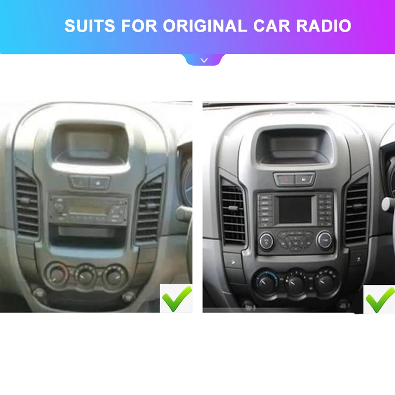 Автомобильный dvd-плеер 9 &quot2 din android 10 0 с gps для ford ranger 2011 2014 автомобильное радио