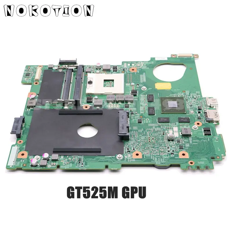 Материнская плата NOKOTION CN 0J2WW8 для ноутбука Dell inspiron N5110 материнская HM67 DDR3 GT525M 1 Гб|main - Фото №1