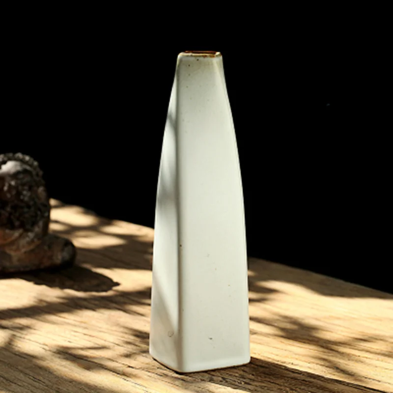 Японская фотография Цветочная посуда грубая керамика дзен вставка мягкое