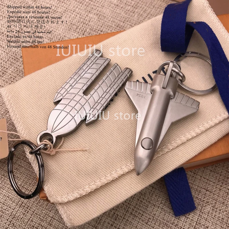 

MP2216 High-end Brand Key Chain Is Inspired By Space Theme Sky Plane Shape European Art Director Design Fashion Sense