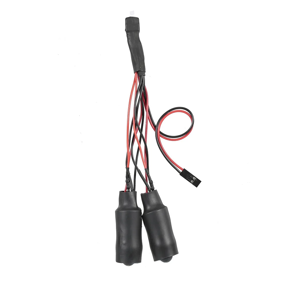 Новый светодиодный фары ангельские глаза двухцветные для 1/10 RC Rock комплект