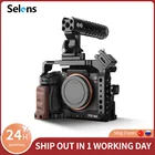 Крепление Selens a7iii a7r3 a7m3 для камеры A7III A7R3 A7M3 крепление для холодного башмака с алюминиевой верхней ручкой Ручка перламутровая ручка