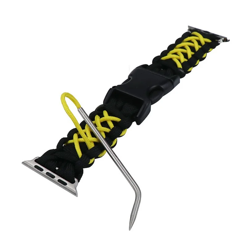 

Aolikes 11pcs Stainless Steel Umbrella Rope Knitting Tool Accessories Bracelet Weaving Needles Tool Leveler Learner