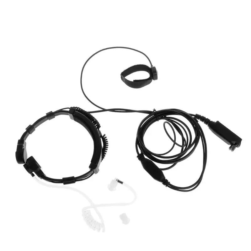 Палец PTT Горло микрофон Акустическая трубка наушник гарнитура для SEPURA радио