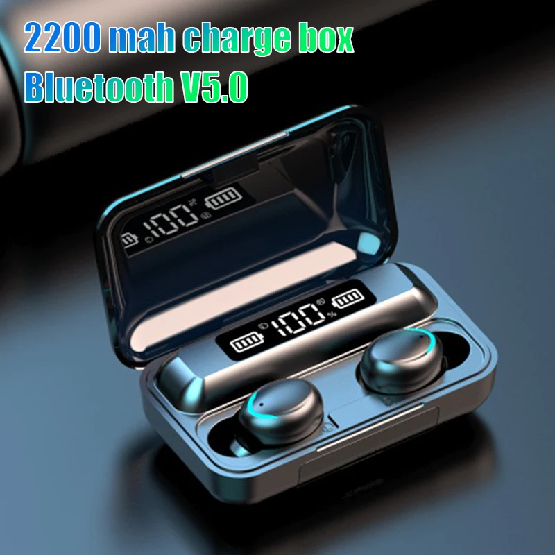 TWS беспроводные наушники спортивные Bluetooth 5 0 с микрофоном водонепроницаемые мини