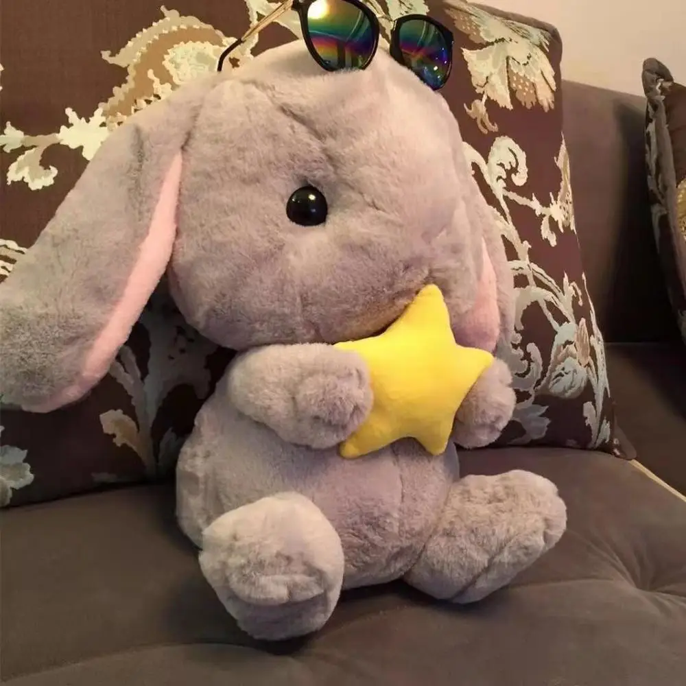

Big Long Ears Rabbit Plush Animals Toys Comfort Baby Stuffed Bunny Rabbit Soft Toys Kids Sleep Birthday Gifts
