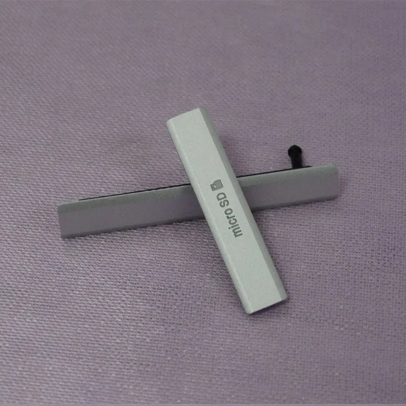 Пылезащитная заглушка для USB порта зарядки + слот Micro SD Sim карты Sony Xperia Z2 D6503 L50W