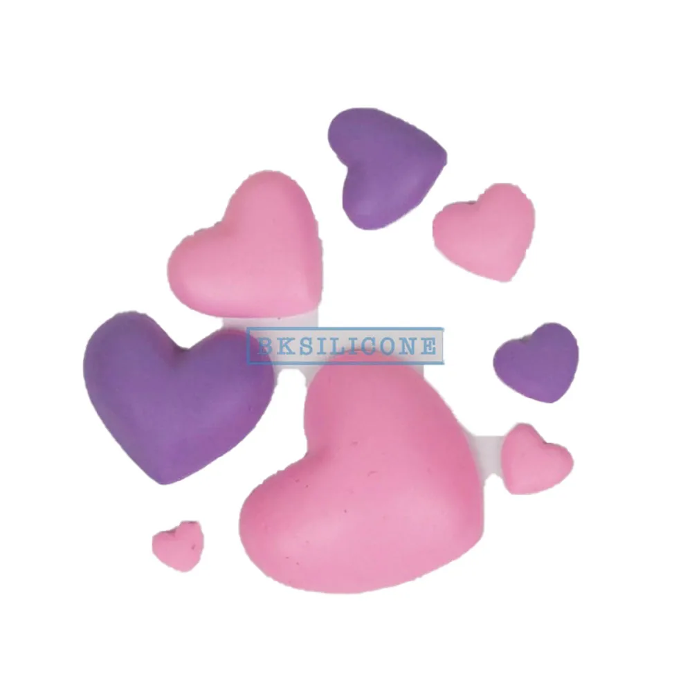 Силиконовая форма в форме сердца для свадьбы инструменты украшения торта