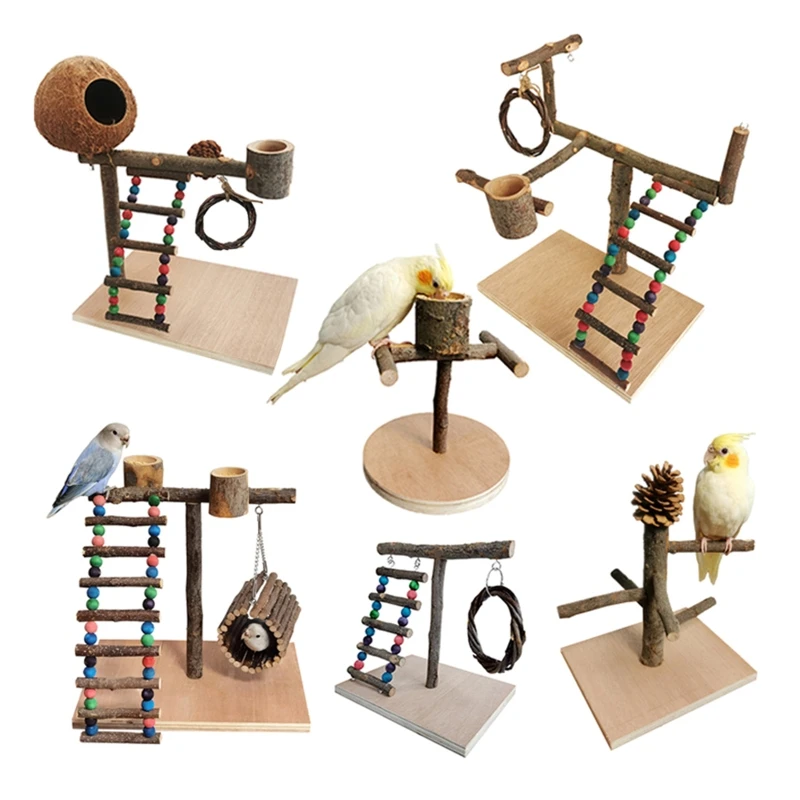 

Игрушечная подставка для домашних животных с деревянной лестницей