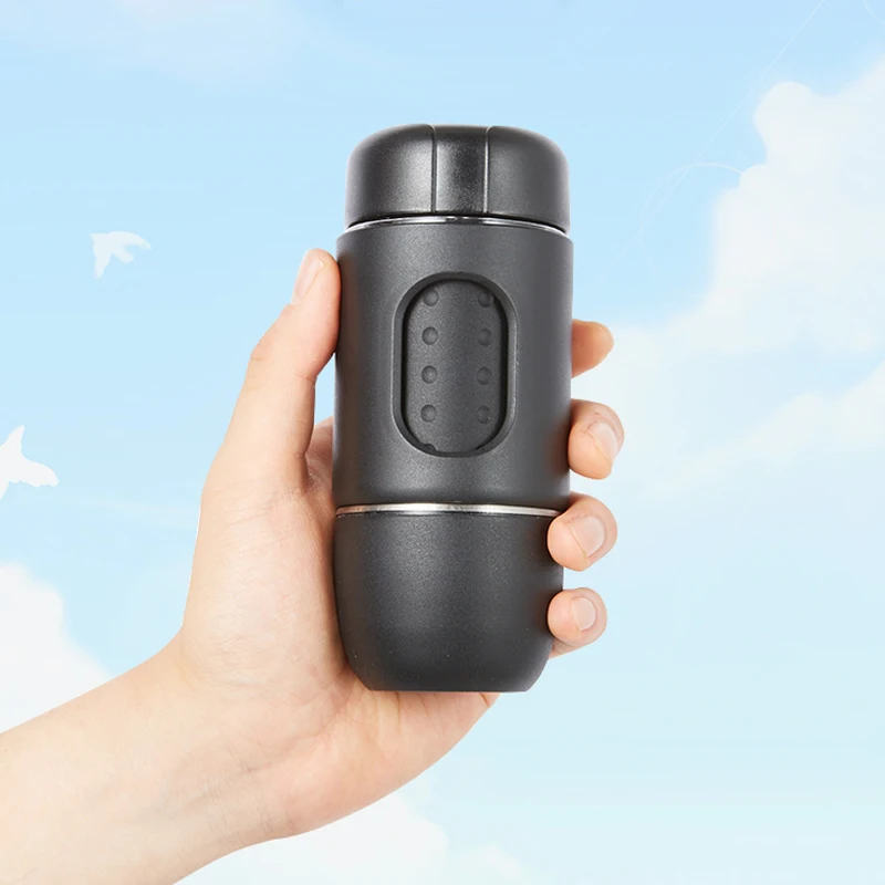 

STARESSO MINI 2022, обновленная многофункциональная кофеварка для эспрессо manua l, SP-200 м, ручная капсульная пудра, портативная уличная кофеварка