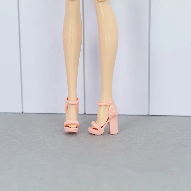 5 пар принцессы 1/6 кукольная обувь Декор девочка своими руками одевающиеся