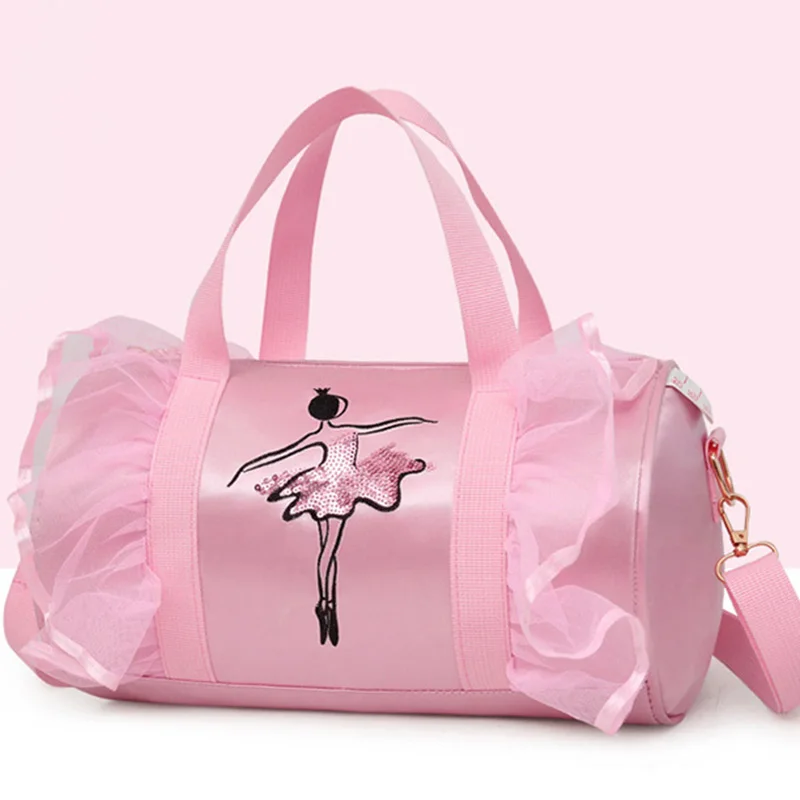 Сумка кружевная для девочек с вышивкой и оборками