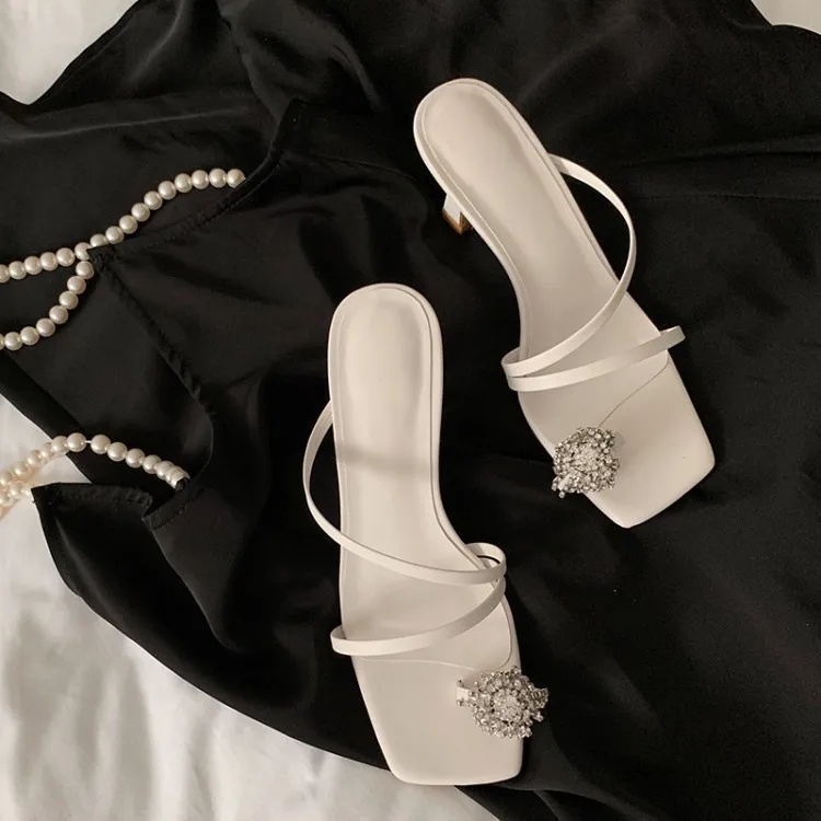 

design French wear set toe High Heel Sandals