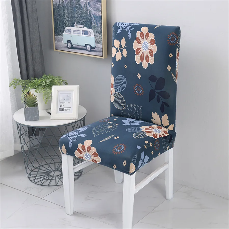 Современная печать чехол на стул для банкетов и свадеб покрытия офисных стульев