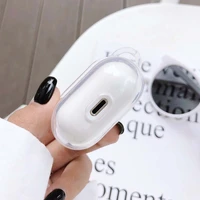 For Apple Airpods 1  Airpods 2 Case Cute Flower Soft Silicone Protective Earphone Cover Charger Clear Earpods airpod Pouch Box
