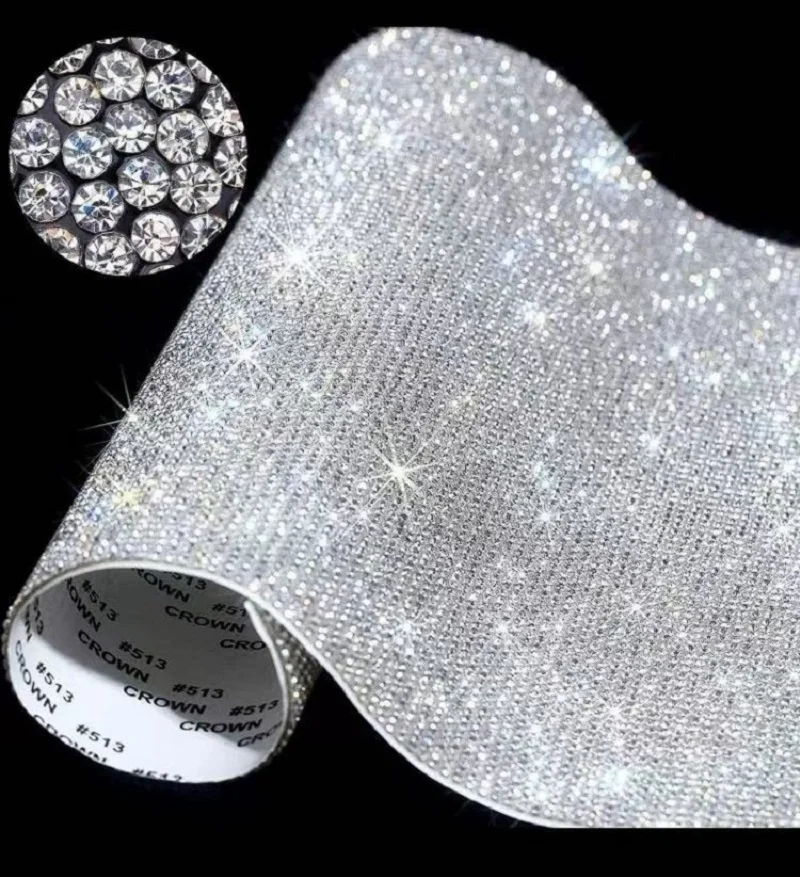 Стразы с прямой основой Блестящие Алмазный лист наклеек со стразами отделка DIY