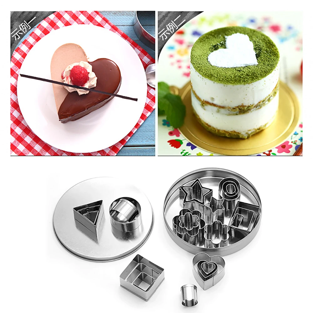 24 шт. простые и практичные рождественские инструменты для украшения тортов из