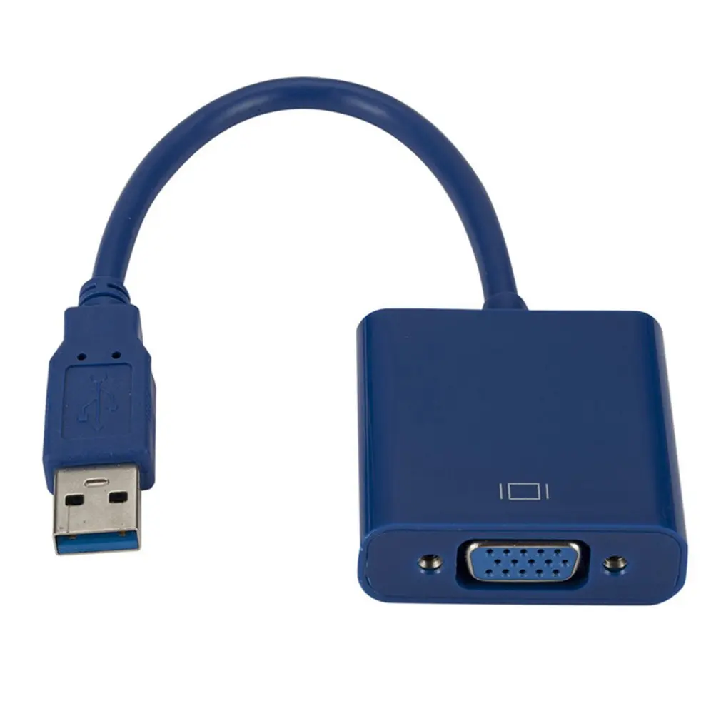 Usb3.0 к Vga адаптер usb-кабель внешняя видеокарта поддержка Xp/Win7/8 Hd преобразование