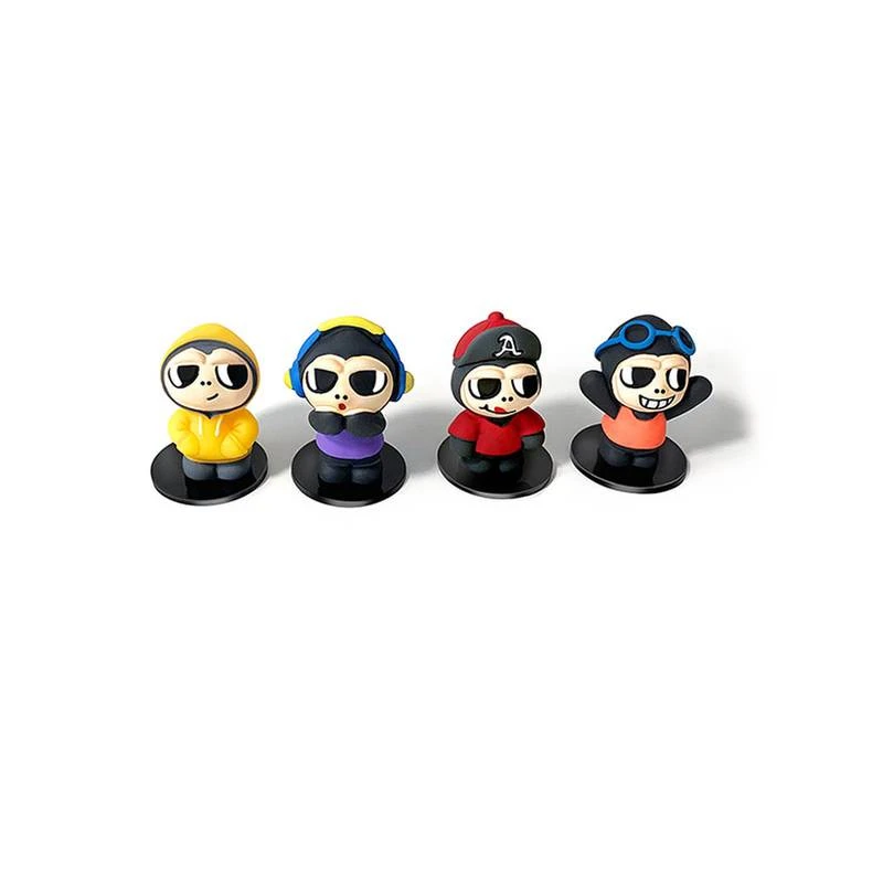 

Cartoon gorilla Figure Car Ornaments Auto Interior Decorations Hero Doll Toys Ornament Accessories