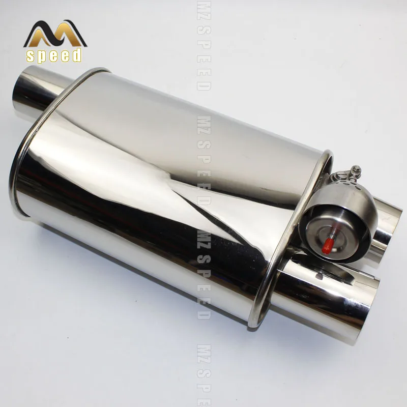 Автомобильные аксессуары глушитель выхлопной трубы из нержавеющей стали клапан