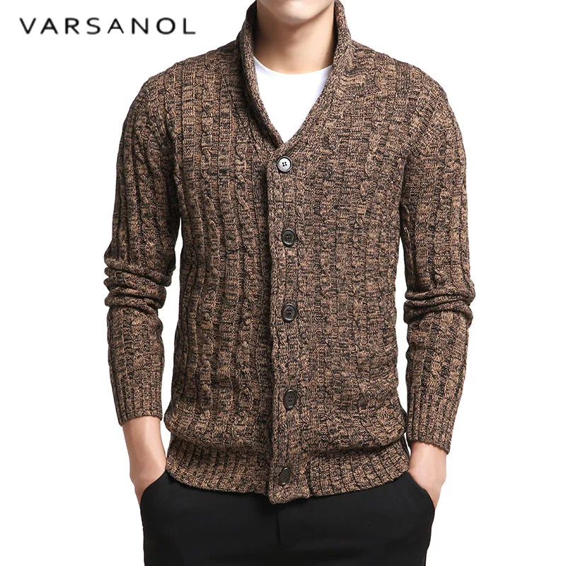 Мужской трикотажный кардиган с V образным вырезом|cardigan male|brand men sweaterfashion sweater | - Фото №1