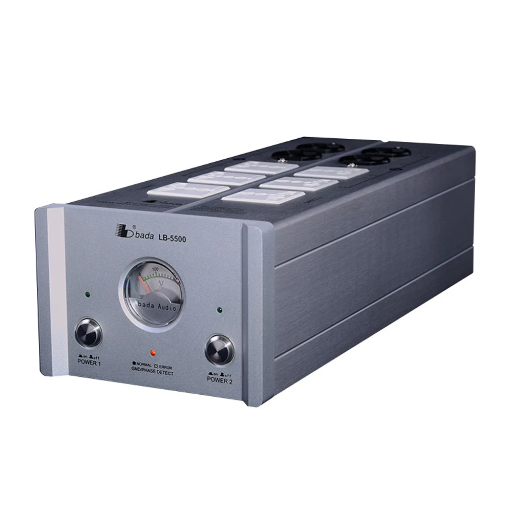 Автомобильный очиститель мощности Bada мощный фильтр HiFi розетка Schuko 8 режимов AC