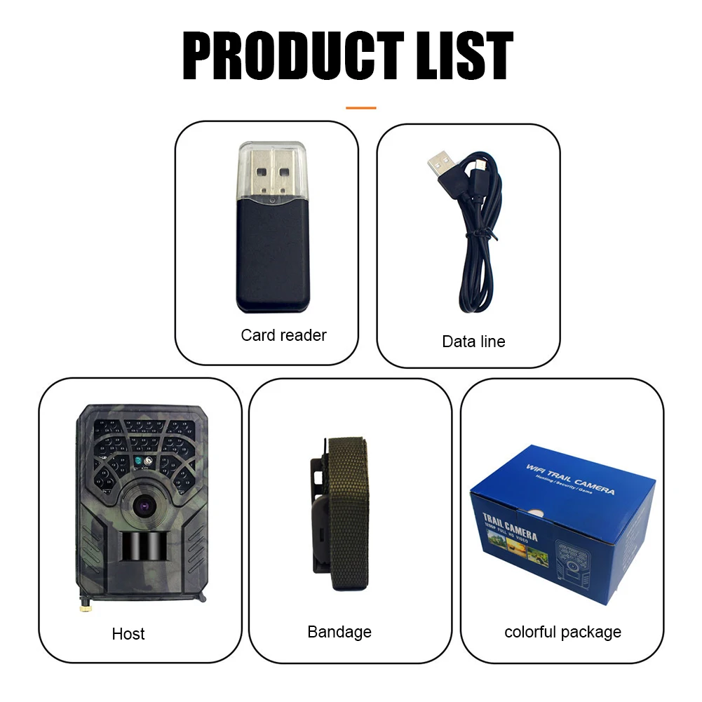 Инфракрасная ТРИГГЕРНАЯ камера PR300C для наблюдения за дикой природой 12 млн 720p 120