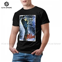 miles davis t shirt streetwear fun 100 percent cotton t shirt printed short sleeve tee shirt man big