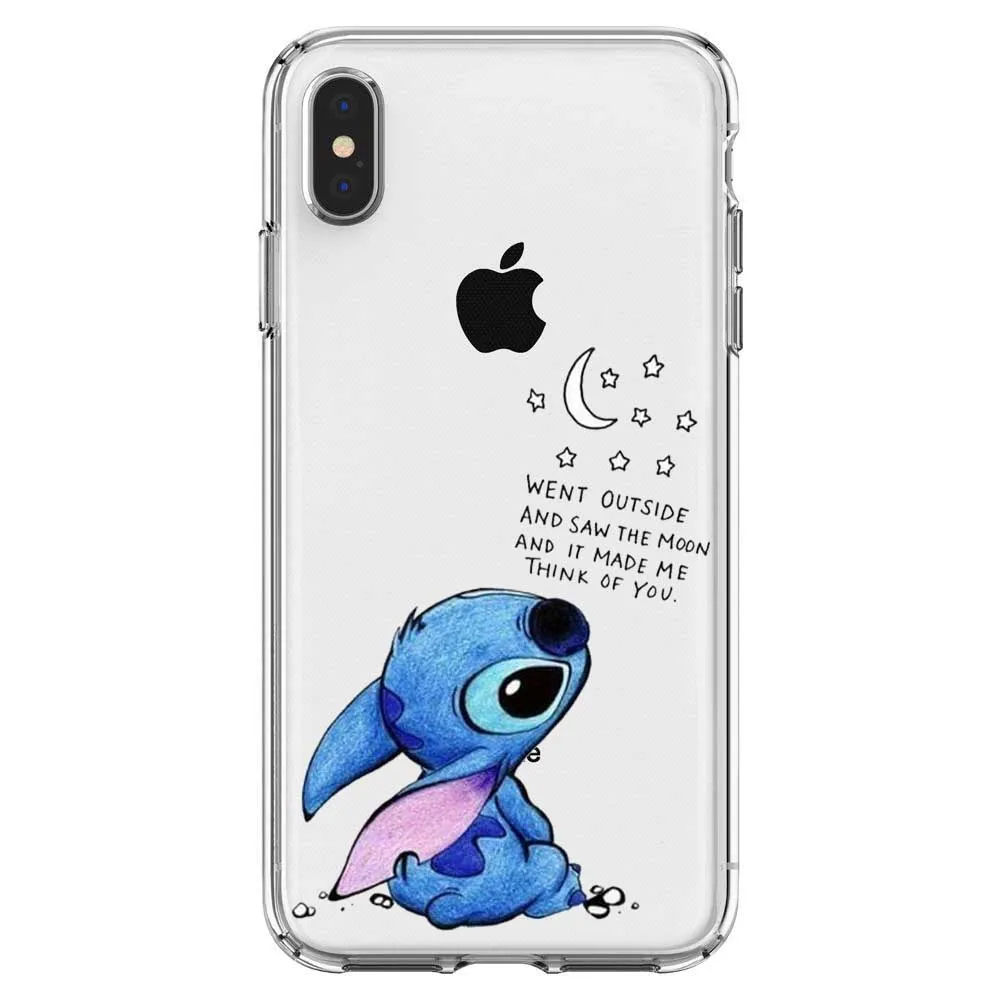 Для iPhone 11 Pro MX милый мультфильм Disneys Силиконовый ТПУ Copue чехол для MAX XR XS X 6 7 8Plus SE 5 5S