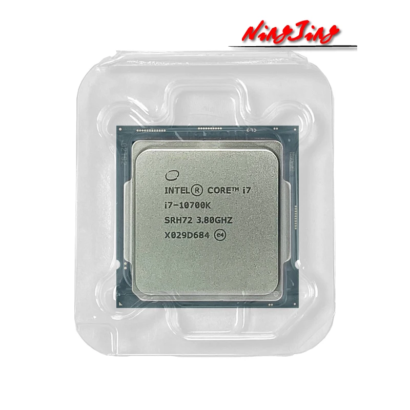 Процессор Intel Core i7 10700K 3 8 ГГц Восьмиядерный 16 поточный ЦПУ L2 = 2M L3 16M 125 Вт LGA 1200 новый